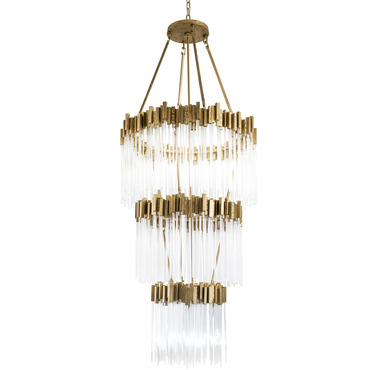 Matrix Tiered Chandelier | Varaluz at Lightology Matrix Tiered Chandelier