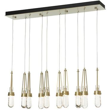 Link Linear Multi Light Pendant | Hubbardton Forge at Lightology Link Linear Multi Light Pendant