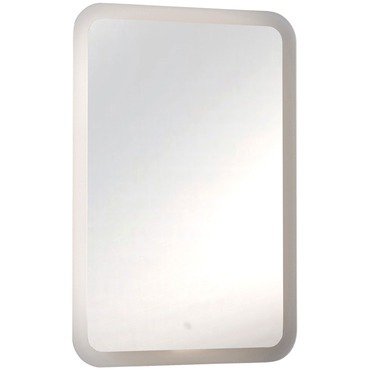 Varenna Rectangular Illuminated Mirror | Astro Lighting at Lightology Varenna Rectangular Illuminated Mirror