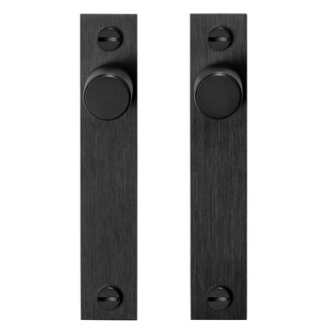 Furniture Knob with Plate - Set of 2