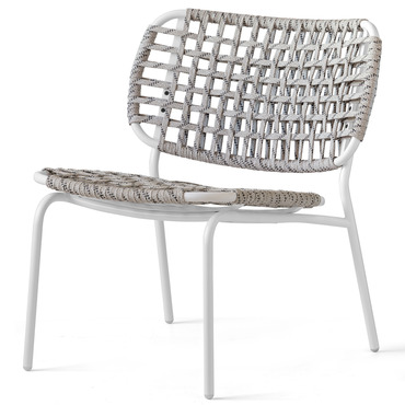 Yo! Outdoor Woven Rope Chair by Connubia | CB1986030094STA00000000 |  CON1119907