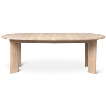 Bevel Extendable Dining Table | Ferm Living at Lightology Bevel Extendable Dining Table
