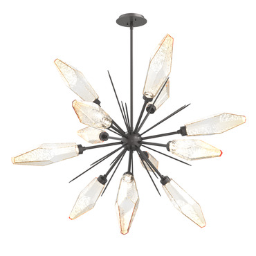 Rock Crystal Starburst Chandelier | Hammerton Studio at Lightology Rock Crystal Starburst Chandelier