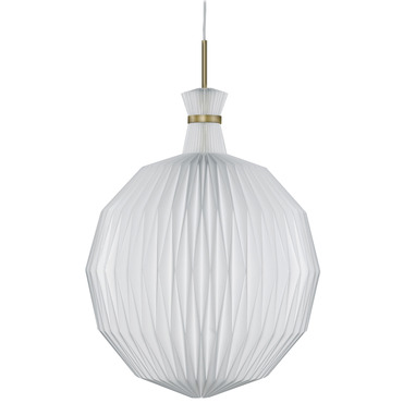 Model 101 Lantern Pendant with Metallic Accent | Le Klint at Lightology Model 101 Lantern Pendant with Metallic Accent