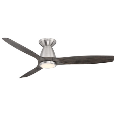 Skylark Flush Smart Ceiling Fan with Light
