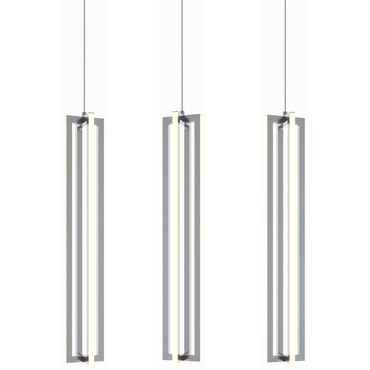 Cass Linear Multi Light Pendant | AFX at Lightology Cass Linear Multi Light Pendant