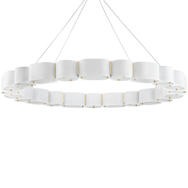 Opal Chandelier | Corbett Lighting at Lightology Opal Chandelier