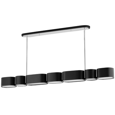 Opal Linear Chandelier | Corbett Lighting at Lightology Opal Linear Chandelier