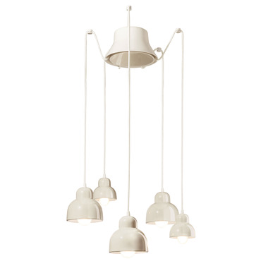 Berimbau Multi Light Pendant | Ferroluce at Lightology Berimbau Multi Light Pendant