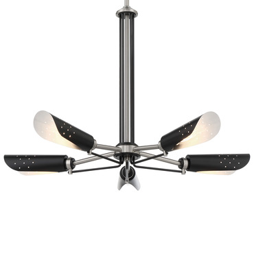 Turbine Chandelier | George Kovacs at Lightology Turbine Chandelier