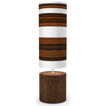 Band Column Table Lamp | Jef Designs at Lightology Band Column Table Lamp