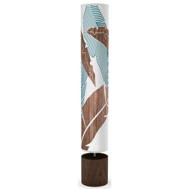 Banana Leaf Column Floor Lamp