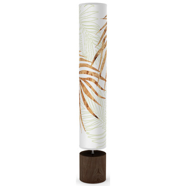 Palm Column Floor Lamp