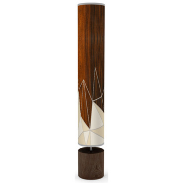 Facet Column Floor Lamp