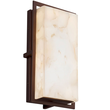 Alabaster Rocks Avalon Tall Indoor / Outdoor Wall Sconce | Justice Design at Lightology Alabaster Rocks Avalon Tall Indoor / Outdoor Wall Sconce