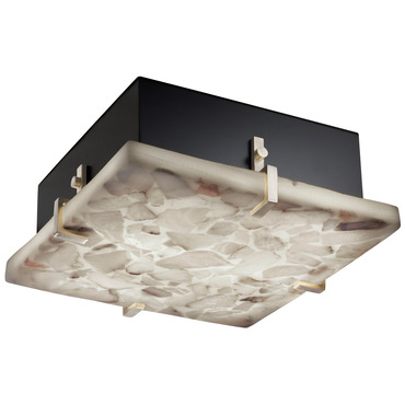 Alabaster Rocks Clips Ceiling Light