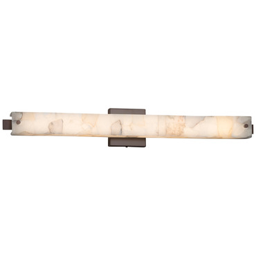 Alabaster Rocks Edge Large Bathroom Vanity Light