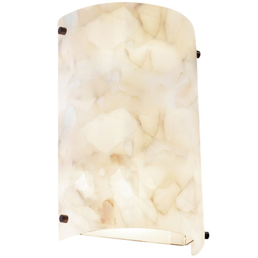 Alabaster Rocks Finials Outdoor Wall Sconce | Justice Design at Lightology Alabaster Rocks Finials Outdoor Wall Sconce