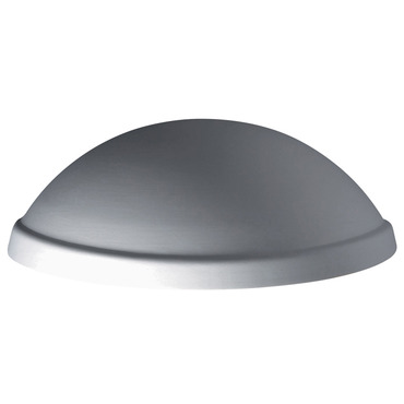 Ambiance Rimmed Quarter Sphere Outdoor Wall Sconce | Justice Design at Lightology Ambiance Rimmed Quarter Sphere Outdoor Wall Sconce