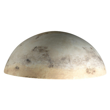 Ambiance Quarter Sphere Outdoor Wall Sconce | Justice Design at Lightology Ambiance Quarter Sphere Outdoor Wall Sconce