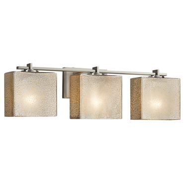 Fusion Era Rectangle 3LT Bathroom Vanity Light