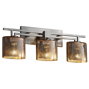 Fusion Bathroom Oval 3LT Vanity Light