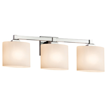 Fusion Regency Oval 3LT Bathroom Vanity Light