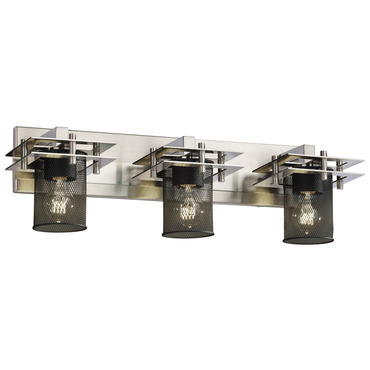 Wire Mesh Metropolis Bathroom Vanity Light