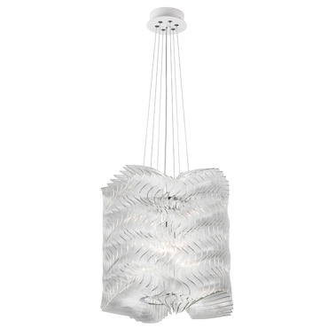 Plisse Chandelier | Lasvit at Lightology Plisse Chandelier