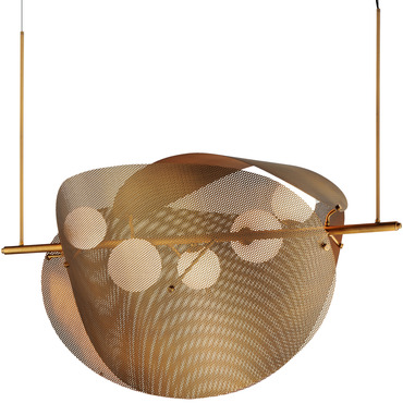 Chips Linear Pendant | Studio M at Lightology Chips Linear Pendant