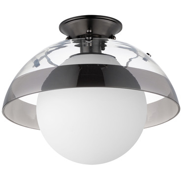 Domain Semi Flush Ceiling Light | Studio M at Lightology Domain Semi Flush Ceiling Light