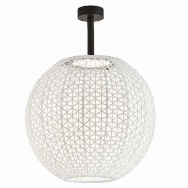 Nans Outdoor Sphere Ceiling Light 120V