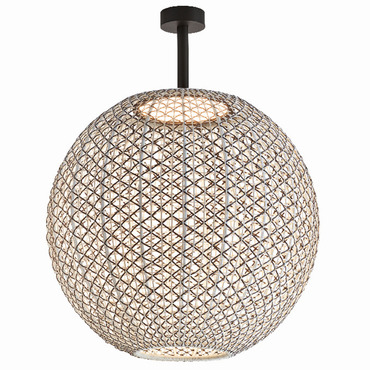 Nans Outdoor Sphere Ceiling Light 120V