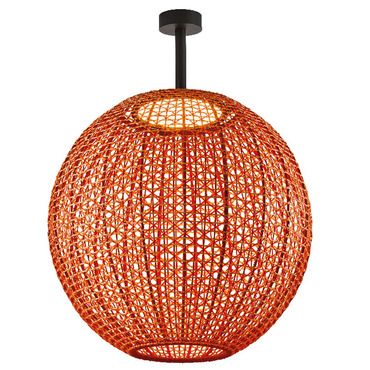 Nans Outdoor Sphere Ceiling Light 120V