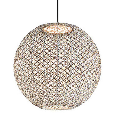 Nans Outdoor Sphere Pendant 120V | Bover at Lightology Nans Outdoor Sphere Pendant 120V