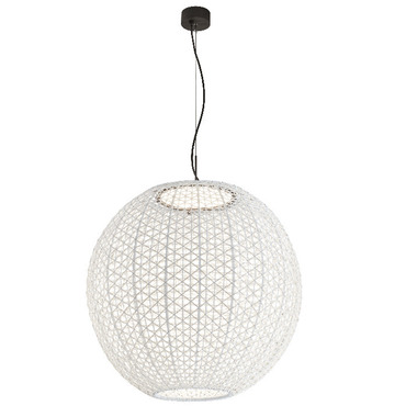 Nans Outdoor Large Sphere Pendant 120-277V | Bover at Lightology Nans Outdoor Large Sphere Pendant 120-277V
