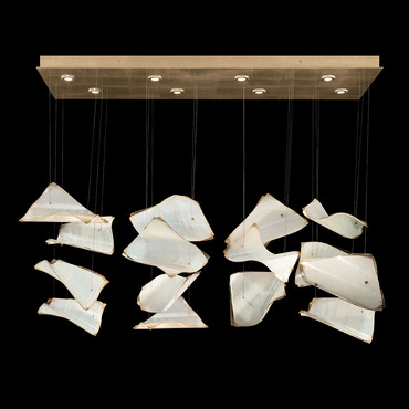 Elevate Pages Linear Pendant | Fine Art Handcrafted Lighting at Lightology Elevate Pages Linear Pendant