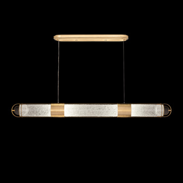 Bond Linear Pendant | Fine Art Handcrafted Lighting at Lightology Bond Linear Pendant