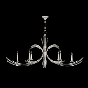 Trevi Oblong Chandelier | Fine Art Handcrafted Lighting at Lightology Trevi Oblong Chandelier