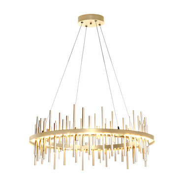 Cityscape Circular Chandelier | Hubbardton Forge at Lightology Cityscape Circular Chandelier