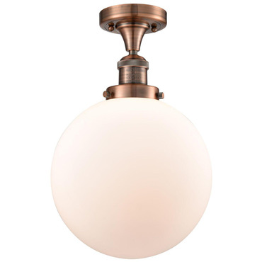 Beacon 517 Semi Flush Ceiling Light | Innovations Lighting at Lightology Beacon 517 Semi Flush Ceiling Light