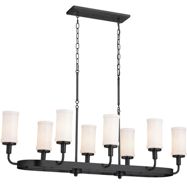 Vetivene Linear Chandelier | Kichler at Lightology Vetivene Linear Chandelier