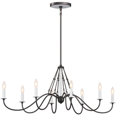 Freesia Oval Chandelier | Kichler at Lightology Freesia Oval Chandelier