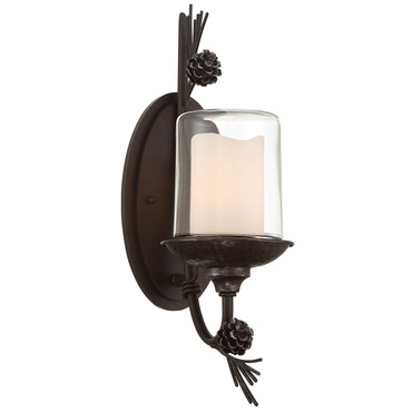Ponderosa Ridge Wall Sconce | Minka Lavery at Lightology Ponderosa Ridge Wall Sconce