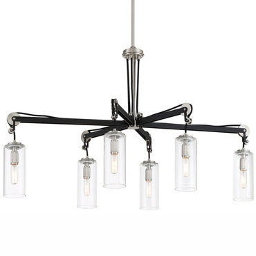 Pullman Junction Linear Chandelier
