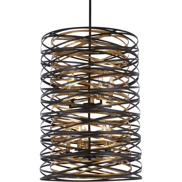 Vortic Flow Tall Pendant | Minka Lavery at Lightology Vortic Flow Tall Pendant