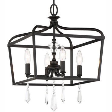 Laurel Estate Crystal Convertible Pendant | Minka Lavery at Lightology Laurel Estate Crystal Convertible Pendant
