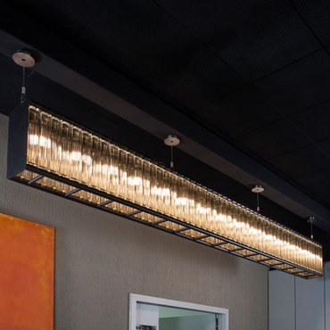 Linea Estadio Linear Suspension | Santa & Cole at Lightology Linea Estadio Linear Suspension