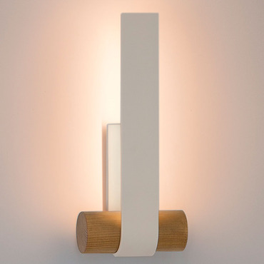 Nastro Vertical Wall Sconce | Tooy at Lightology Nastro Vertical Wall Sconce