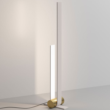 Nastro Curved Floor Lamp | Tooy at Lightology Nastro Curved Floor Lamp